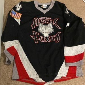Original black Arctic foxes jersey men’s small